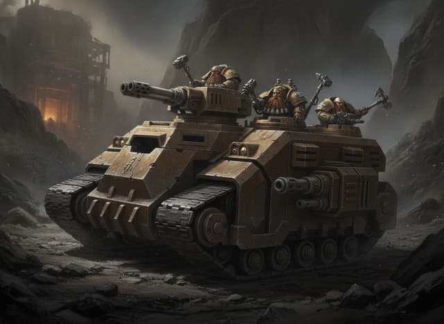 Hekaton Land Fortress — unit art