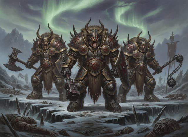 Chaos Ogres — unit artwork