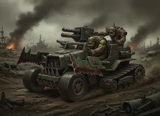 Wartrakks — Warhammer wallpaper