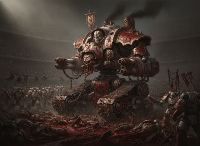 Khorne Lord of Skulls — Warhammer wallpaper