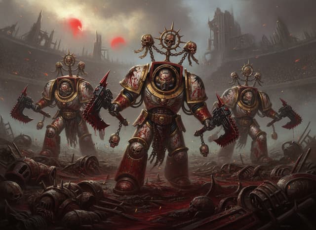 World Eaters Terminators — Warhammer wallpaper