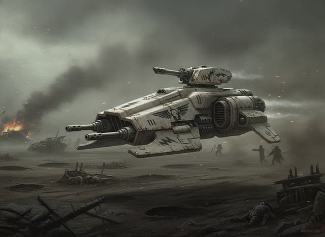 Legion Javelin Attack Speeder — Warhammer wallpaper