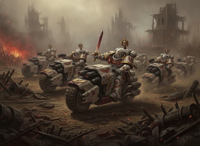 Legion Outrider Squad — Warhammer wallpaper