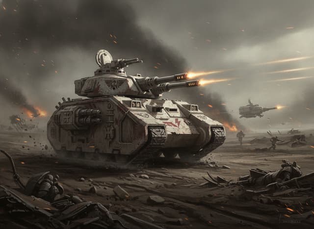 Legion Sicaran Battle Tank — Warhammer wallpaper