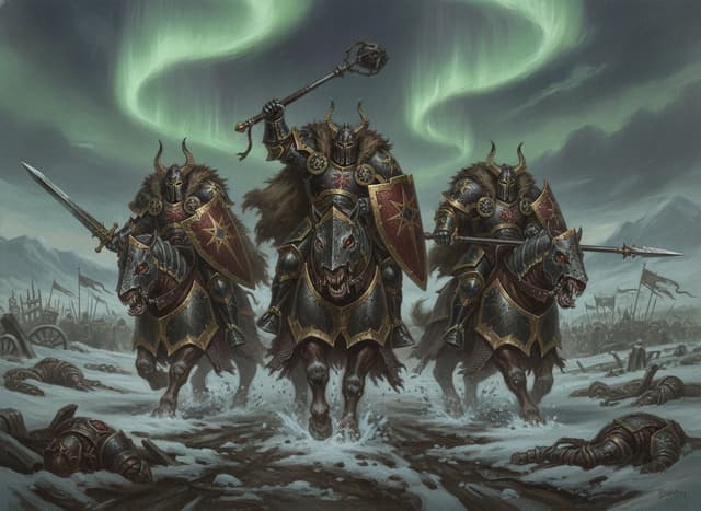 Chaos Knights — unit artwork