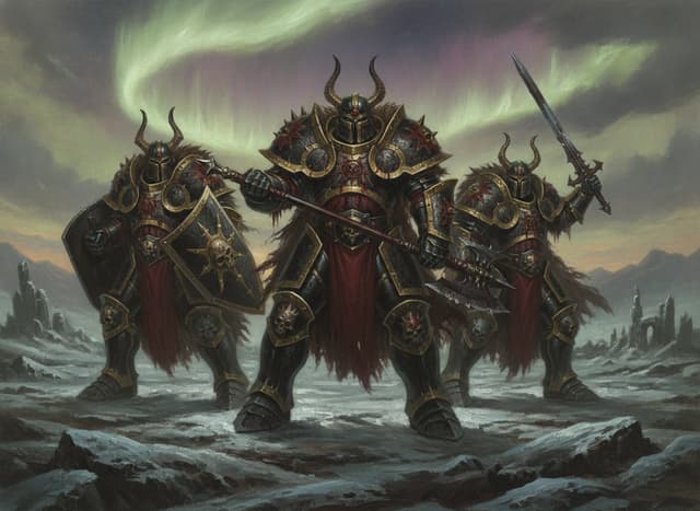 Chaos Warriors — unit art