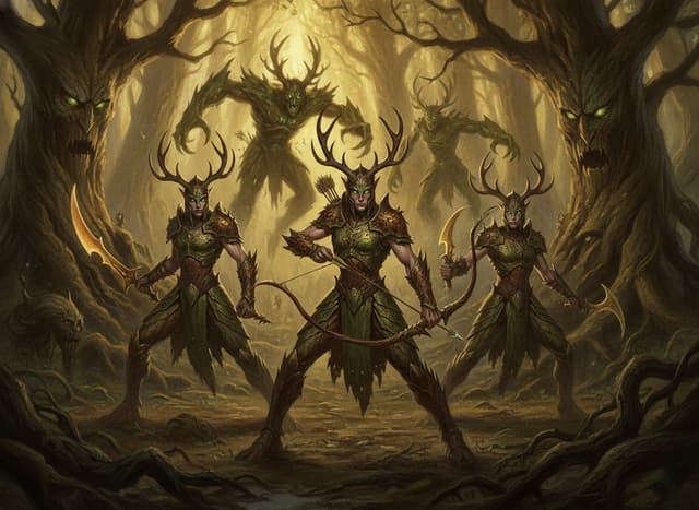 Dryads — unit artwork