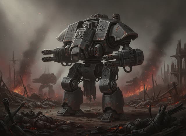 Legion Deredeo Dreadnought — unit artwork