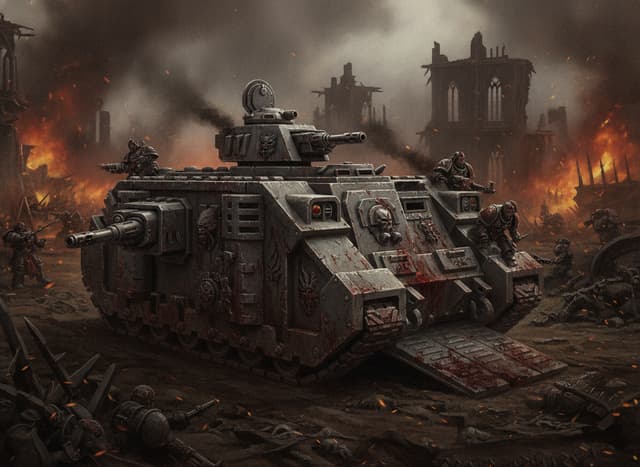 Legion Land Raider Proteus — unit artwork