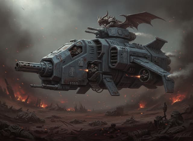 Legion Storm Eagle Gunship — unit artwork
