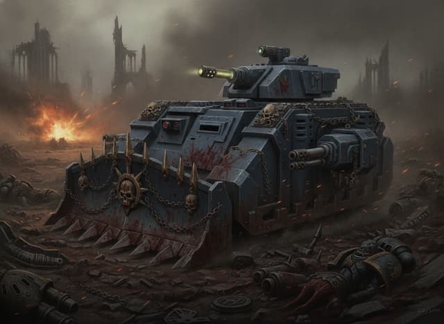 Legion Land Raider Proteus — Warhammer wallpaper