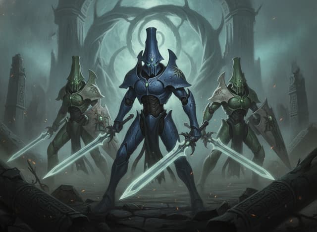 Wraithblades — unit art