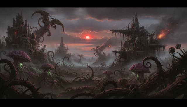 Catachan — Warhammer world art