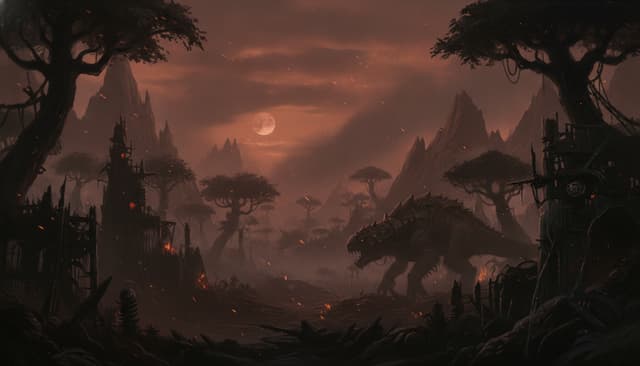 Cretacia — Warhammer world art