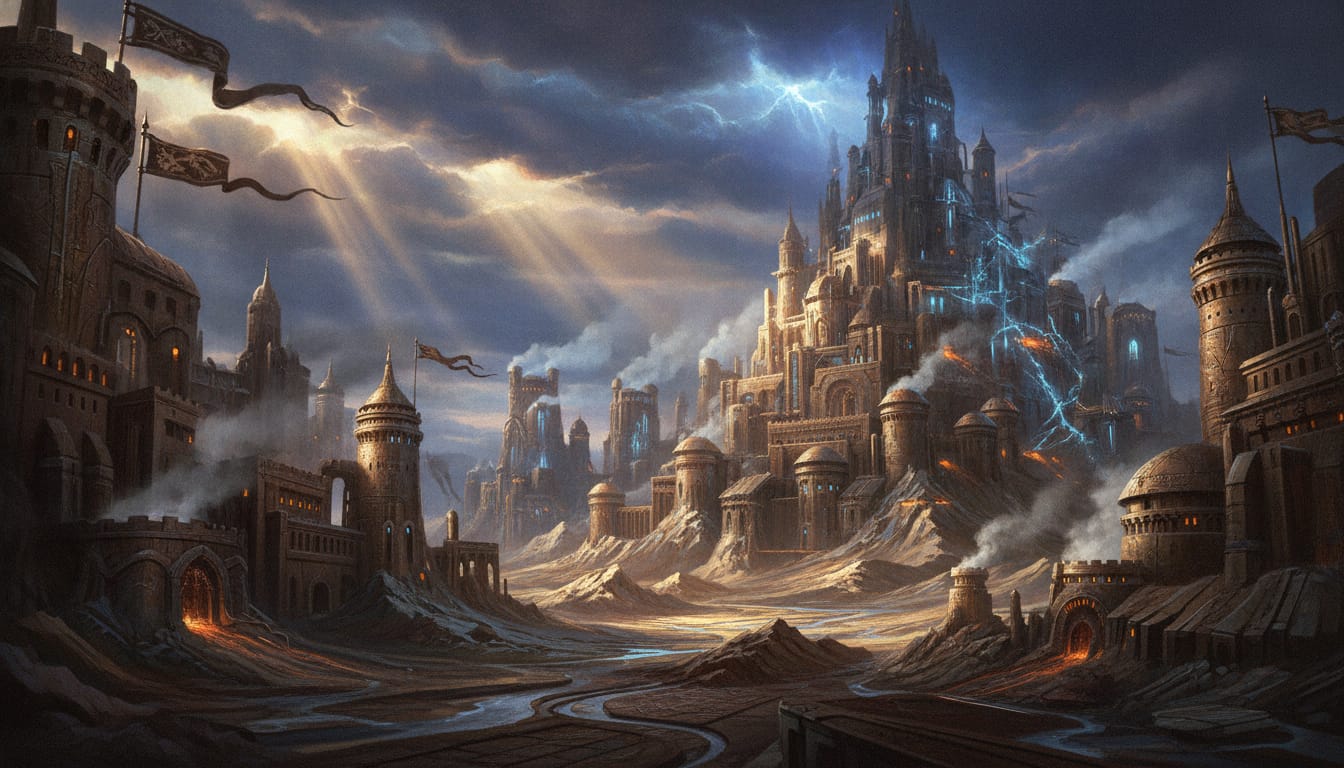 Draconium, Warhammer world art