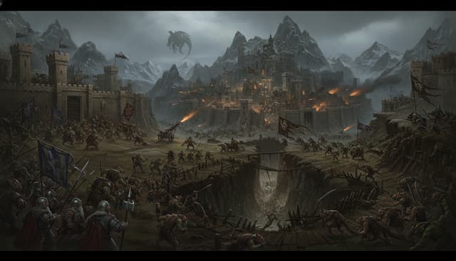 Karak Eight Peaks — Warhammer world art
