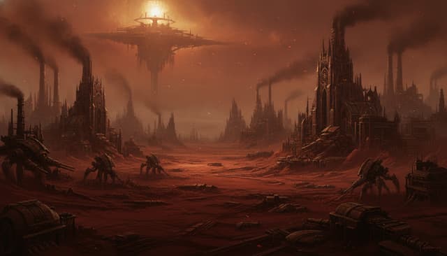 Mars — Warhammer world art