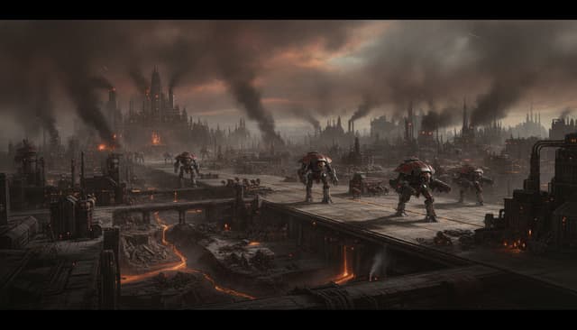 Metalica — Warhammer world art