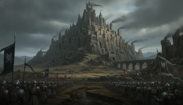 Middenheim, the City of the White Wolf — Warhammer world art