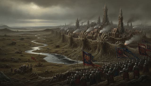 Praag, the Scarred City — Warhammer world art
