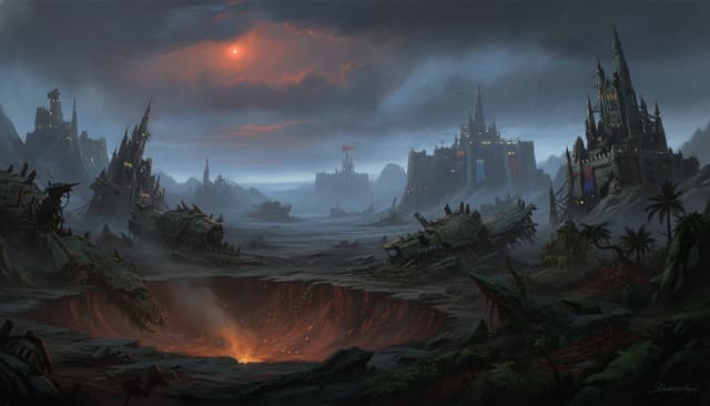 Rynn's World — Warhammer world art