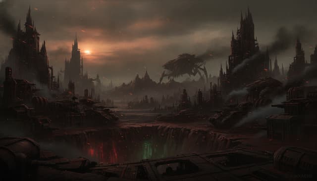 Stygies VIII — Warhammer world art