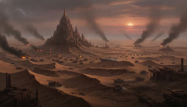 Tallarn — Warhammer world art